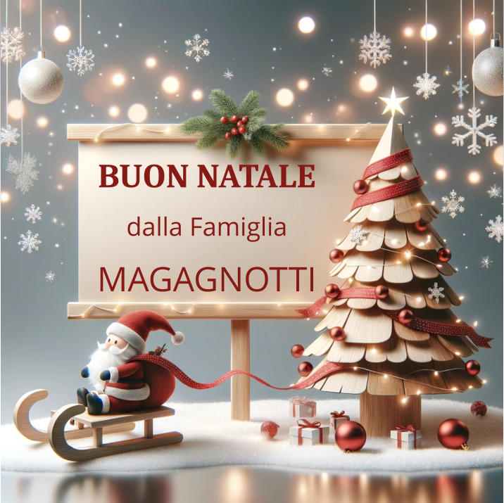 BUON NATALE dalla Famiglia MAGAGNOTTI